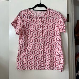 80s handmade cherry top